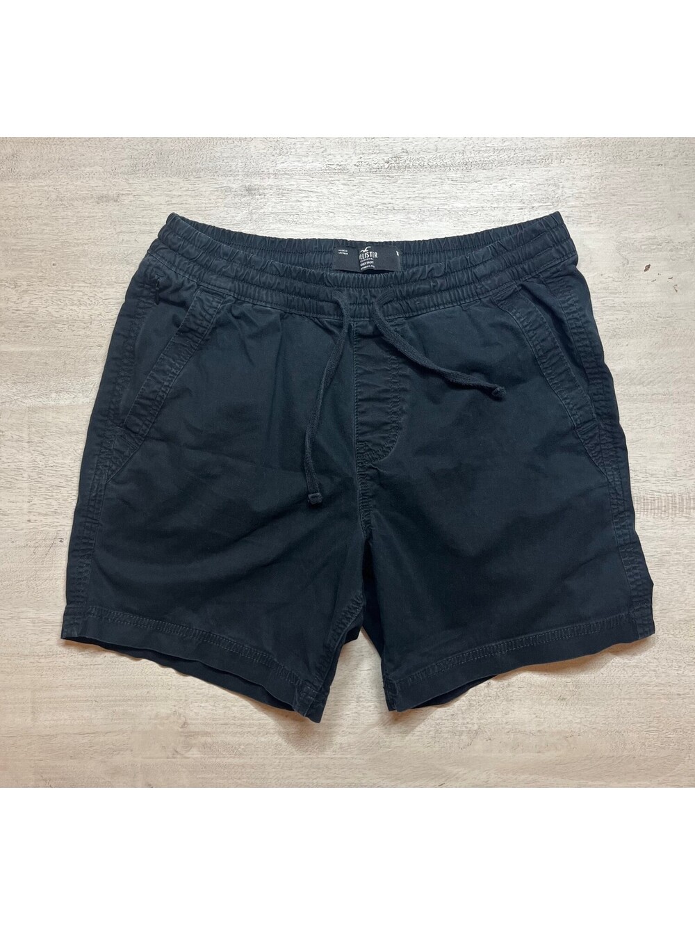 Hollister California Black Jogger Shorts Medium